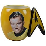 Star Trek Captain Kirk Delta Shield Mug